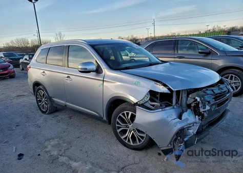 2017 Mitsubishi Outlander Se из США, поврежденный, VIN JA4AZ3A36HZ004205